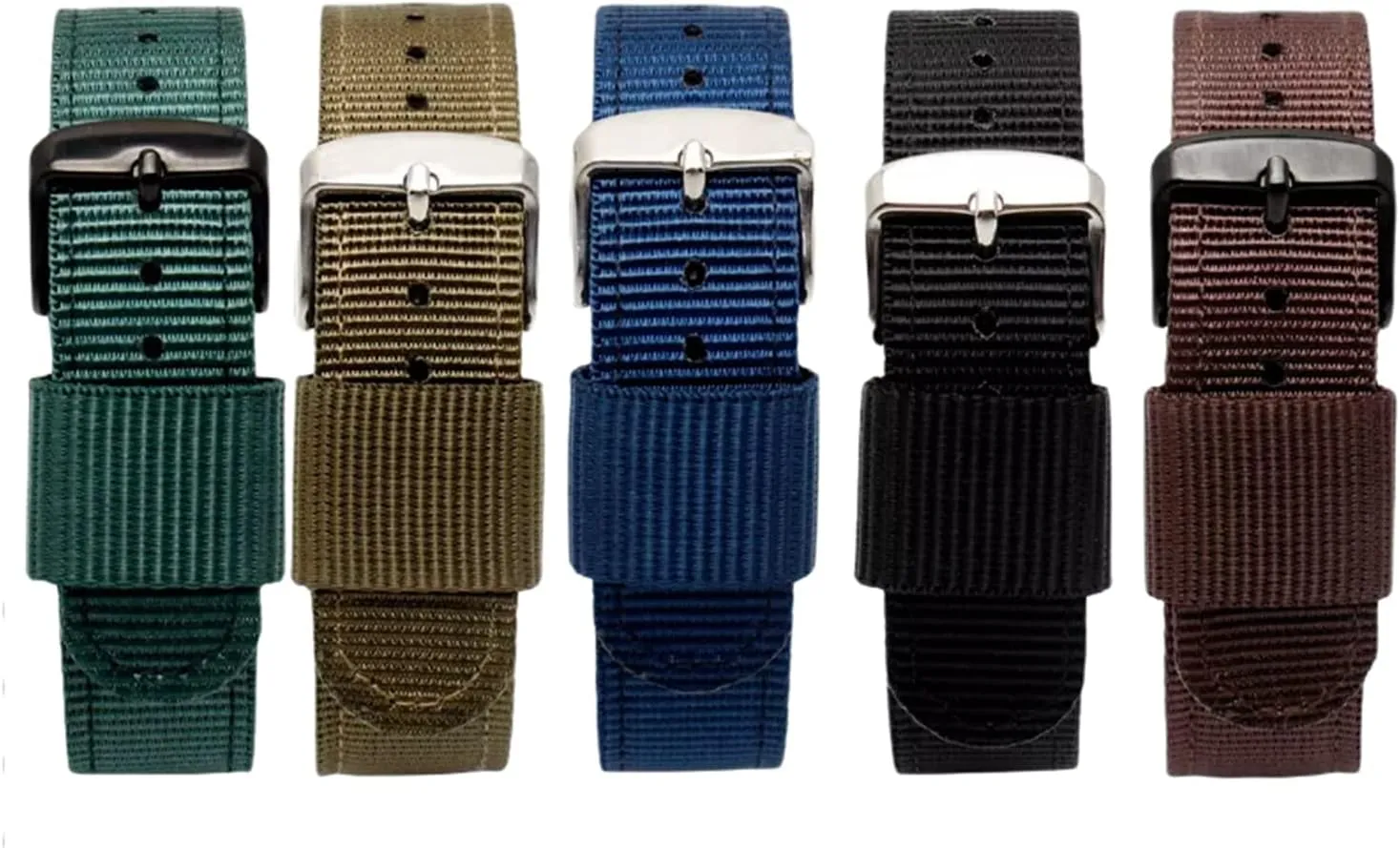 Watch Band for Classic Analogue Watch Universal Strap,18/20/22/24mm Exquisite Workmanship Nylon Canvas Men patriot hieroglyph die comment Sport 