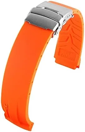 Watch Bands For reproduce Tissot T048 T048.417 Watch Wrist Strap T-Race T-Sports Watchband Bracelet Waterproof Soft Rubber OSGC Sports Silicone 
