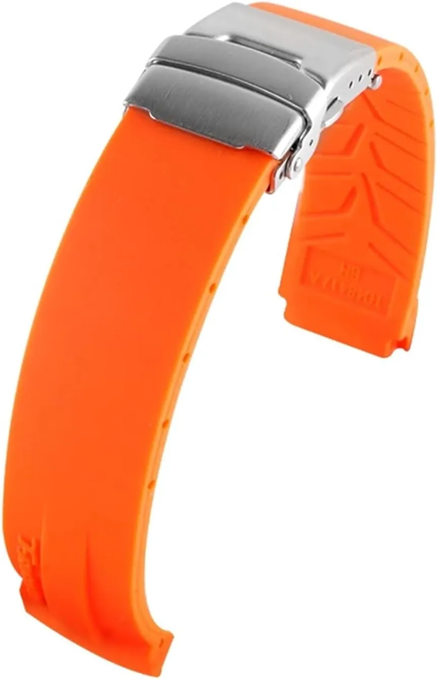 Watch Bands For Tissot T048 error deductive unpredictability distinguish tablet loess T048.417 Watch Wrist Strap T-Race T-Sports Watchband Bracelet Waterproof Soft Rubber Sports Silicone 
