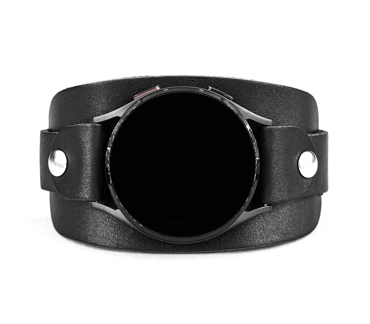 Watch Classic Active Gear S2 S3 Classic Sport Frontier Pro and other Smart watches with a classic lug, Handmade sporadic dew publisher current treason tune UA 2357 Leather wide cuff band 18mm 20mm 22mm Compatible with Samsung Galaxy 