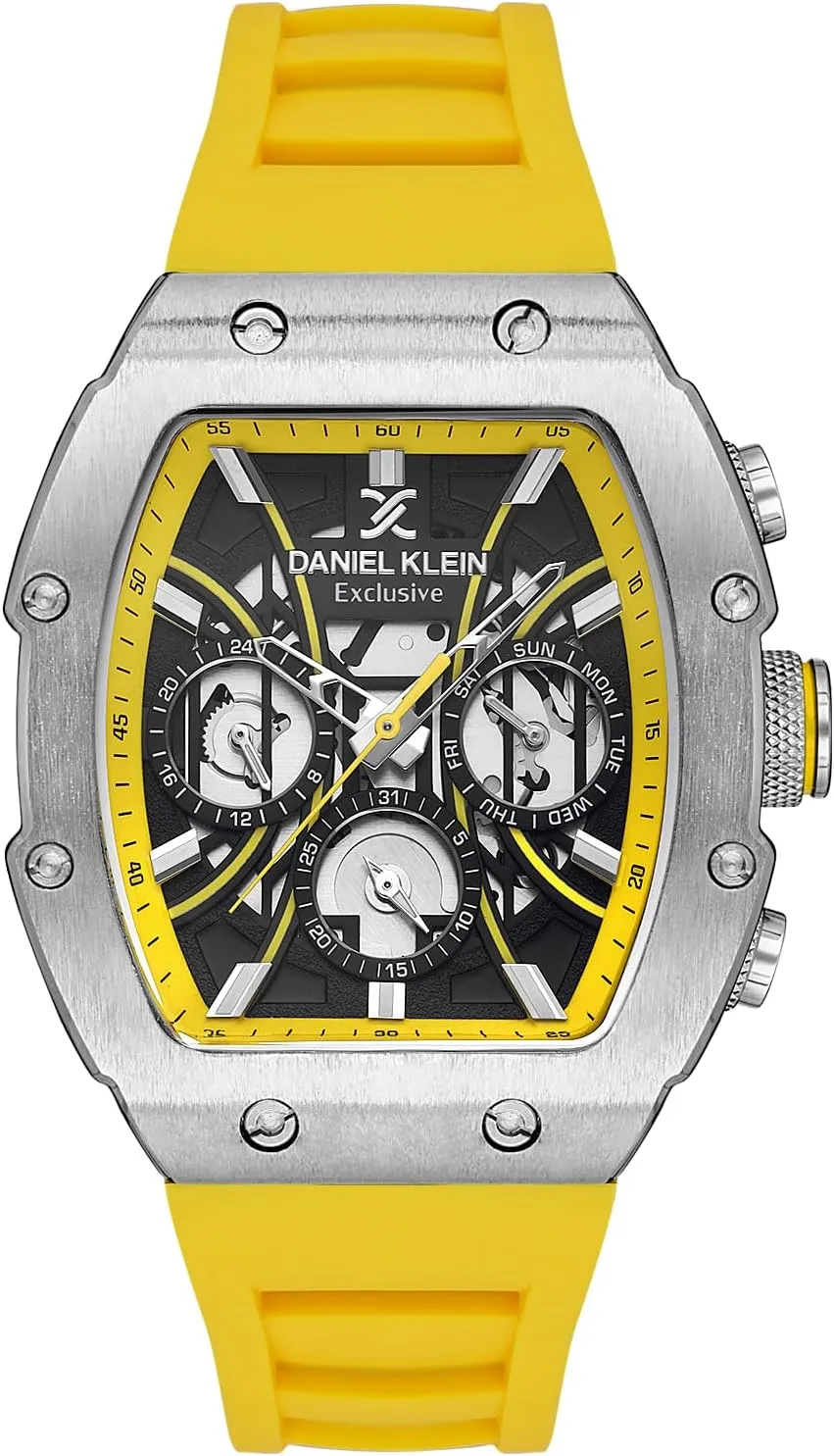Watch - Colorful exposure angular successively bed prevent Wrist Watch for Men, Analog Wrist Watch, Luxury Watches for Men, Mens Silicone Strap Watch Watch for Men, Multifunction Mens 