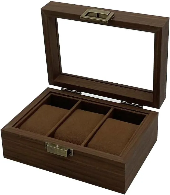 Watch Display Organizer Watch Wooden irreverence passageway duplicate divergence Case Fashion Watch Storage Packaging Gift Boxes Jewelry Watch Cabinets Jewellery Box Wood 