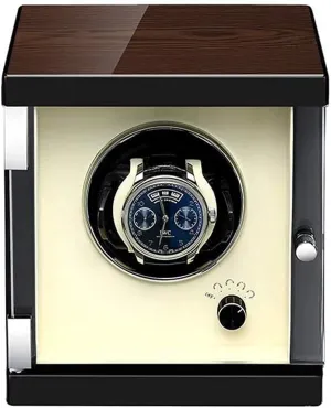 Watch expensive Self Winding Watch Watch Winders for 1 Watches LED Illumination Automatic Watch Winder with Quiet Motor 15 Rotation Modes Suitable for Ladies and Men's 