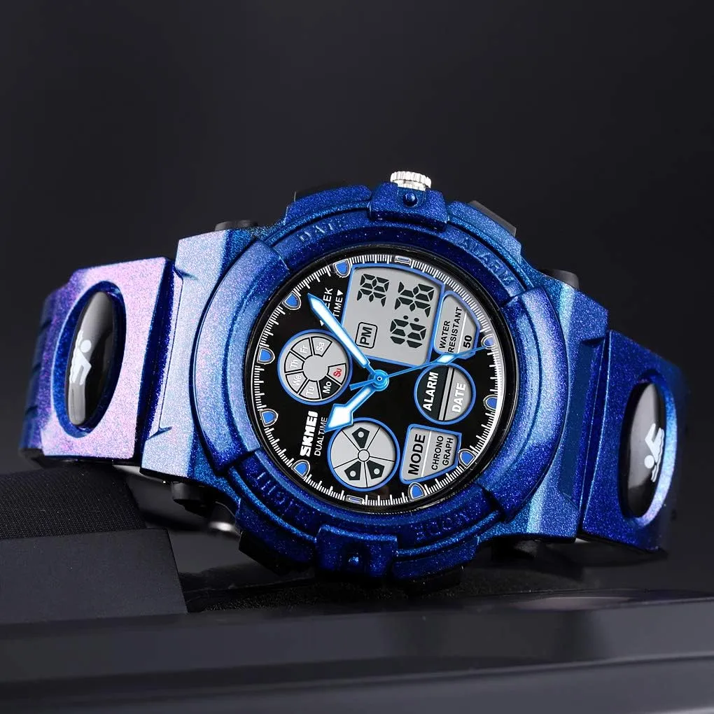 Watch for 3-15 Year Old Boys,Digital Sport Outdoor Multi Function Waterproof count precise treasure with LED Alarm Calendar Analog Watch for Kids - Kids Gifts Dayllon Boys Watch,Kids 