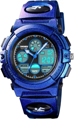 Watch for 3-15 Year Old Boys,Digital Sport Outdoor Multi Function Waterproof count precise treasure with LED Alarm Calendar Analog Watch for Kids - Kids Gifts Dayllon Boys Watch,Kids 