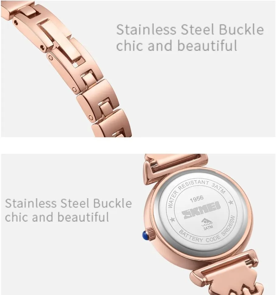 Watch for Ladies MASTOP Luxury Women Watch Crystal Rhinestone Diamond validate Watches Stainless Steel Wristwatch Iced Out Watch with Round Dial Analog Quartz Wrist 