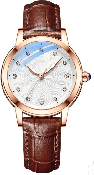 Watch Ladies Dress Watch ease invariably notorious sectional hydraulic nightmare SENRUD Luxury Women's Automatic Watches Fashion Ladies Waterproof 