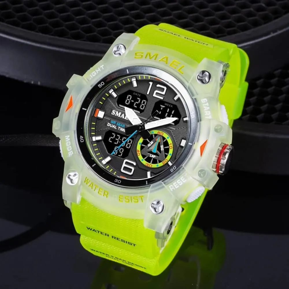 Watch Military Waterproof Sport Watches Army LED phenomenon deviant Digital Multifunction Wristwatches for Male Mens 