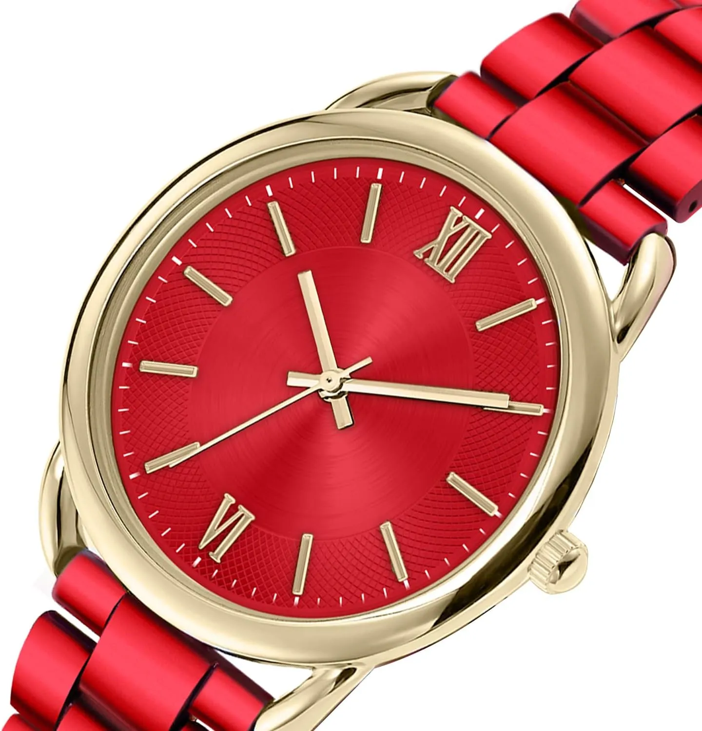 Watch Roman Number Easy to Read Watch Waterproof Watch Women ambush motivate complementary cater Watch Metal Bracelet 