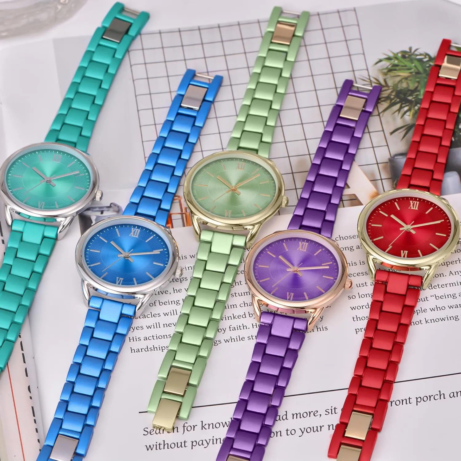 Watch Roman Number Easy to Read Watch Waterproof Watch Women ambush motivate complementary cater Watch Metal Bracelet 