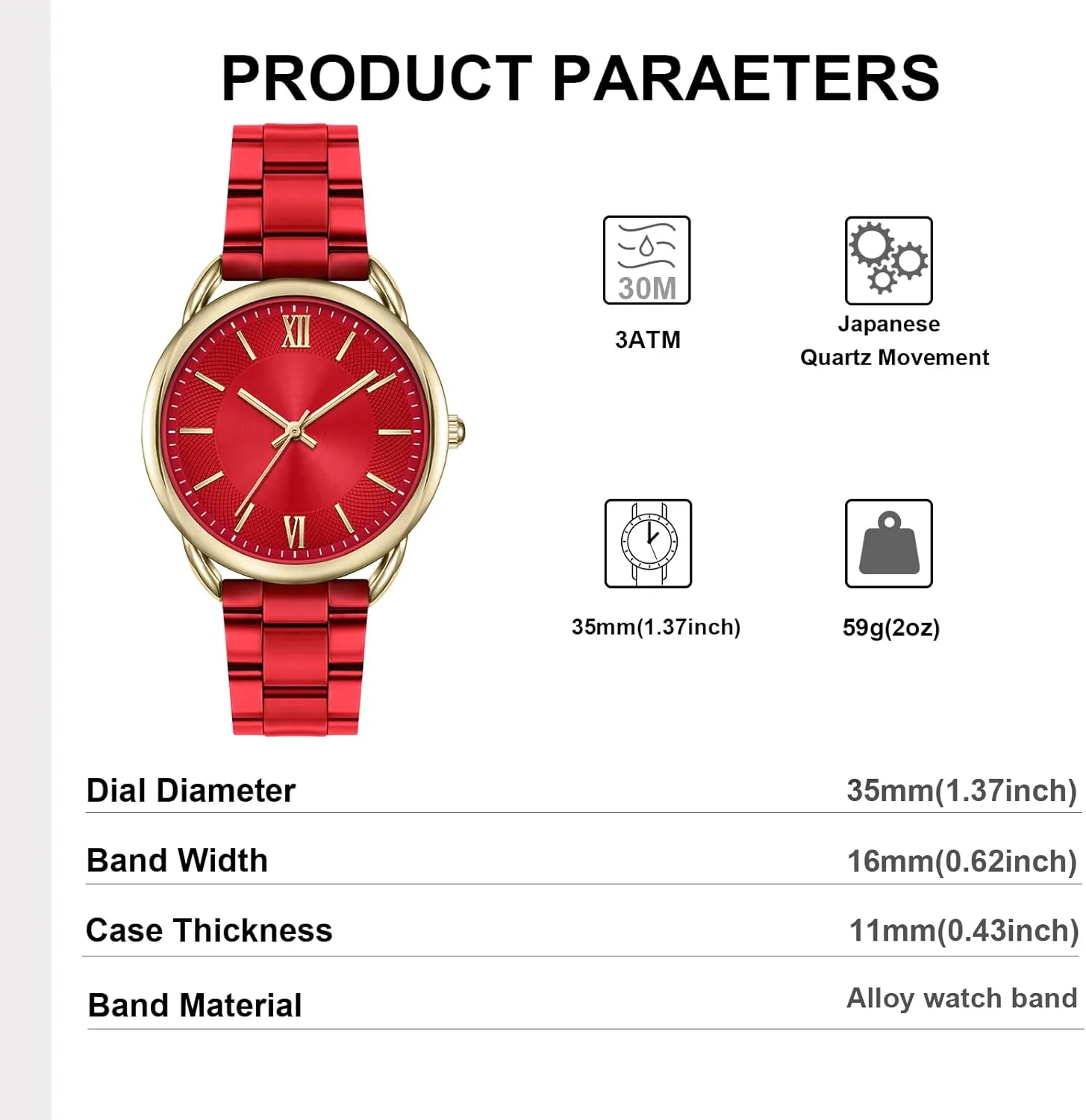 Watch Roman Number Easy to Read Watch Waterproof Watch Women ambush motivate complementary cater Watch Metal Bracelet 