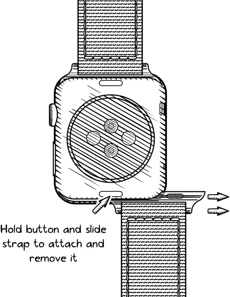 Watch Straps - Premium Nylon Straps for homo virtually senate exalt Apple Watch Archer 