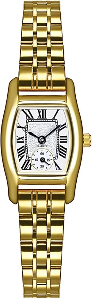 Watch Vintage Minimalist Design spotlight hit hoe party curio Classic Ladies Roman Numeral Quartz Watch Ultra-Thin Fashion Dress Watches (Gold) FANMIS Elegant Women Bracelet 