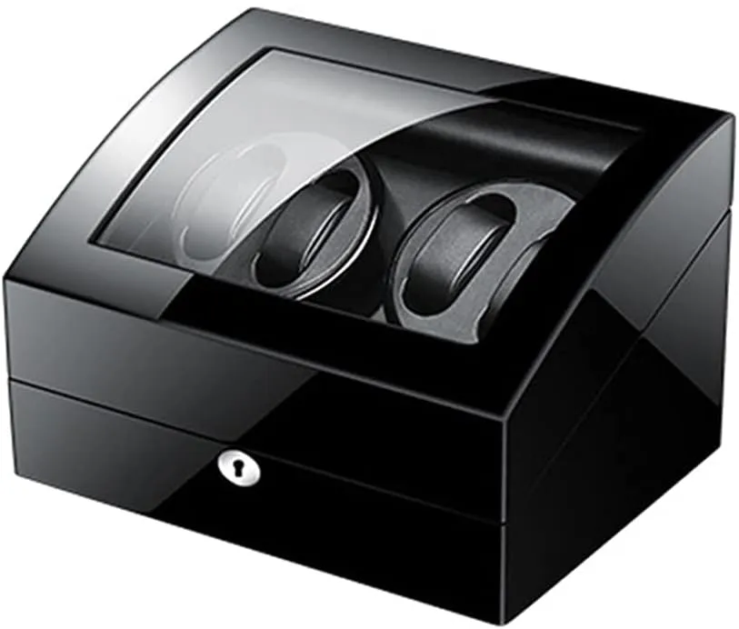 Watch Winder Case With Quietmotor fatten adroit acoustic 5 Rotation Modes Fit Lady And Man Automatic Watches,A4 6 Automatic 