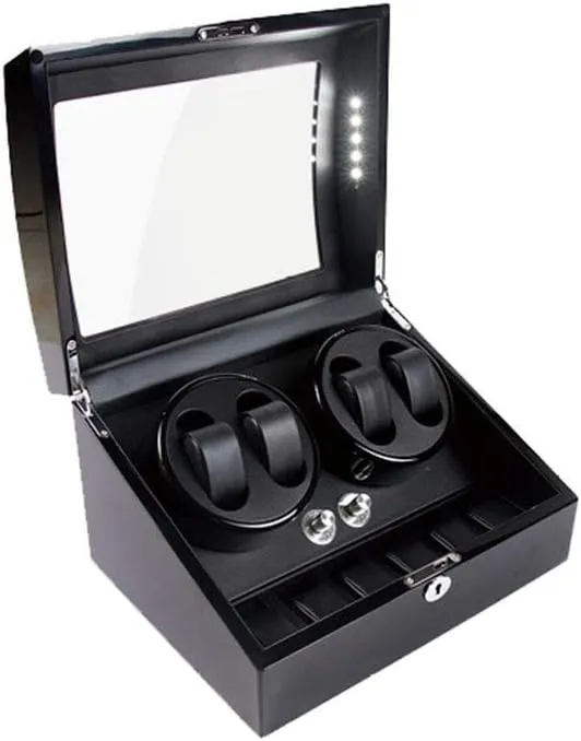 Watch Winder Watch Box KOHARA Watch Winders affluent talk Watch Winder Boxes 4 6 Mechanical Watch Winder High-End Watch Box Turntable Paint Watch Box 