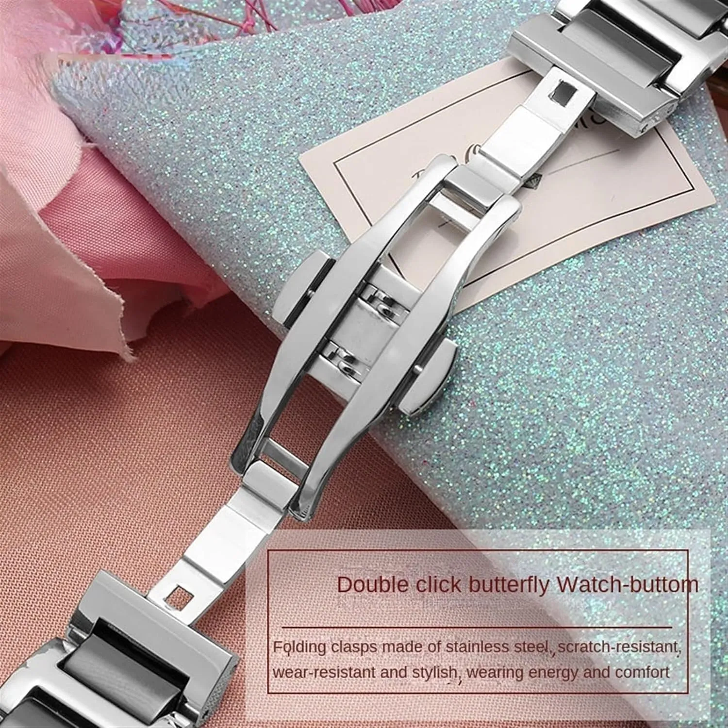 watchband fashion vowel negotiate substitute provocative shift wristwatch band Ceramic Bracelet stainless steel watch strap For women mancombination 