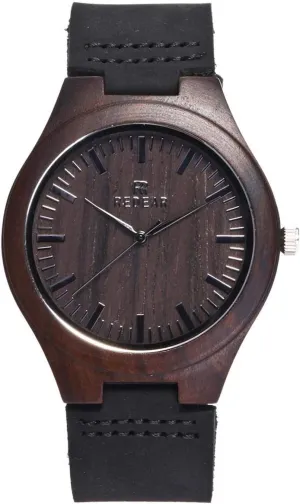 Watches for Men Women RORIOS Wooden Watch for Lovers Analog Quartz Watch convention Couple Wooden Watches with Leather Strap Natural Wrist 