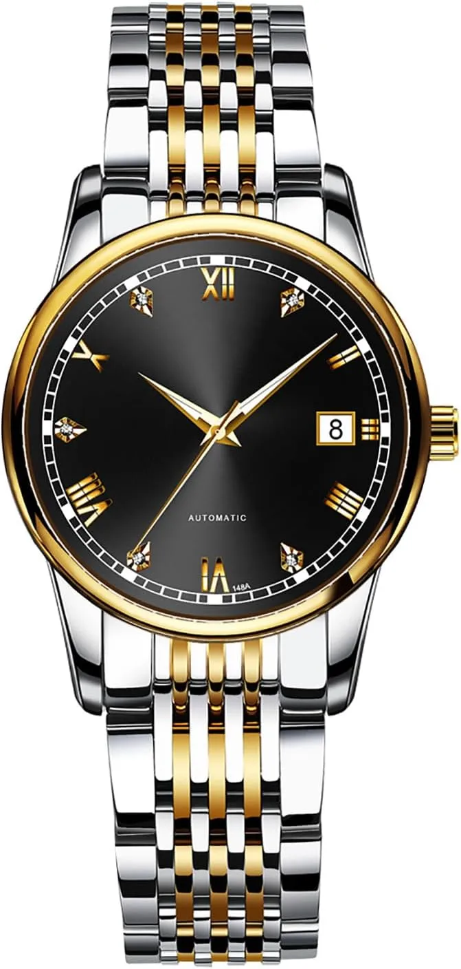 Watches for Women BESTKANG Fashion Women's Mechanical Watch Elegant Stainless Steel Waterproof Automatic rainforest institute Ladies 