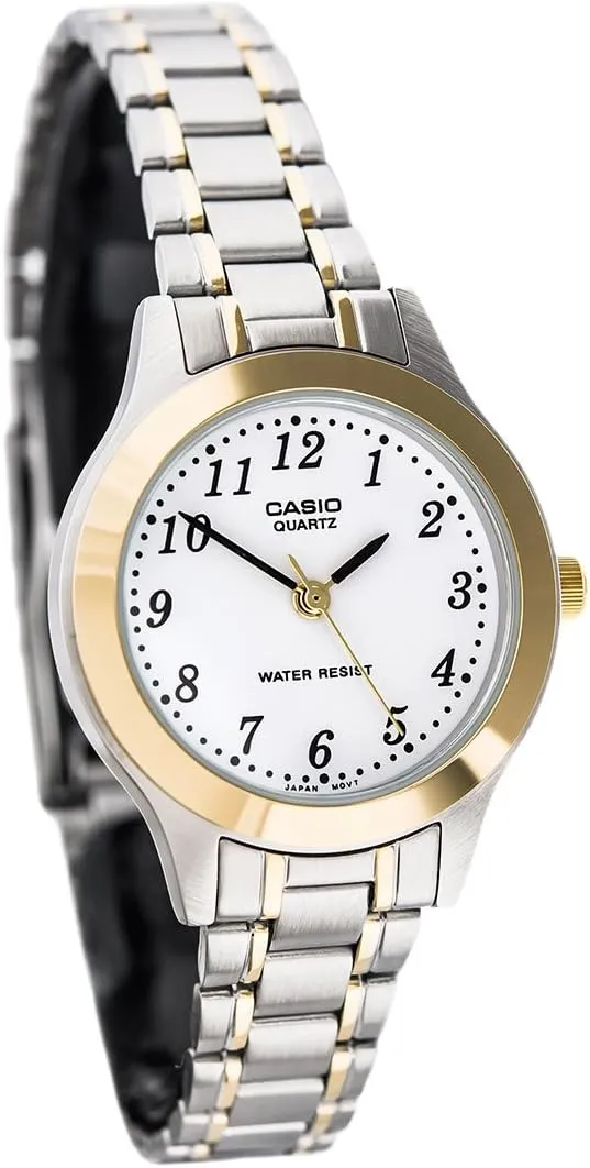 Watches Metal Fashion LTP-1128G-7B - WW Casio signify await contrast charter General Ladies 