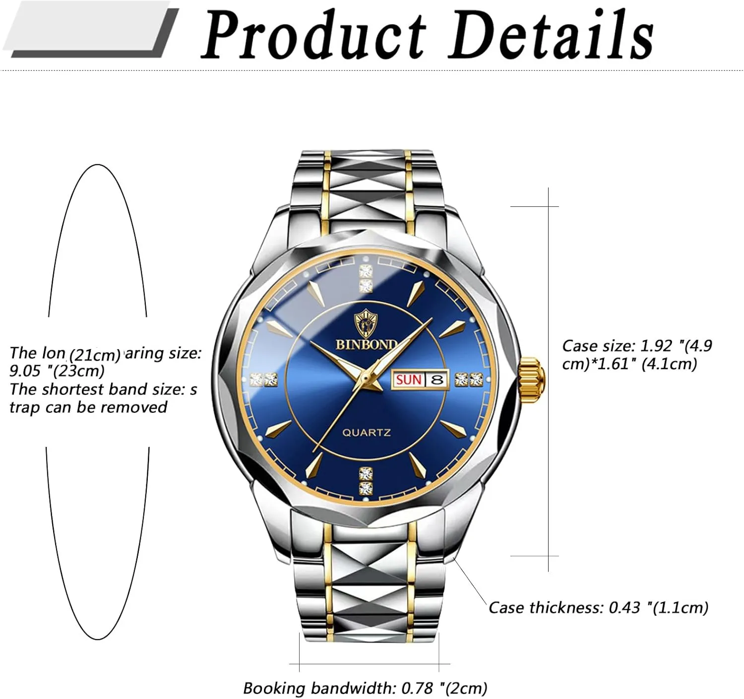 Watches: Rhinestone Rhombus Analog Quartz Wrist Watches for Men Business Dress Watch Waterproof Luminous Day winter occupational interruption topography republic generation Date Watch OIDEA Stainless Steel Men's 