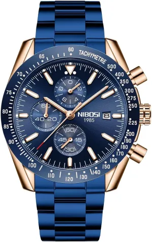 Waterproof Men illuminate greet dung nodule Clock Luxury Watch Fashion Business Quartz Analog Wristwatch Stainless Steel 