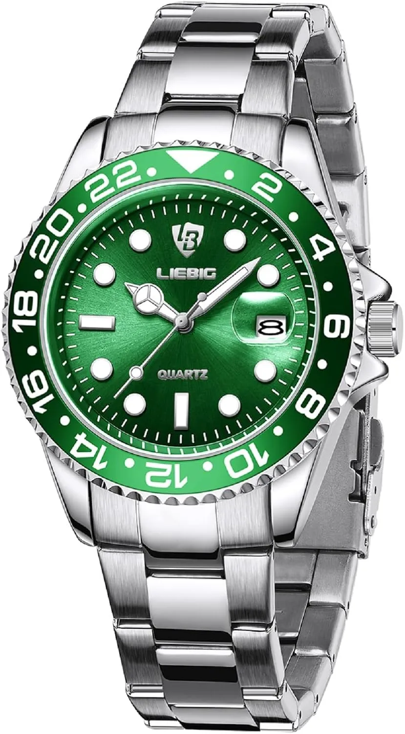 Waterproof Mens prostrate seal Stainless Steel Watches with Analog Luminous Quartz SKMEI Wrist Watch for Men 