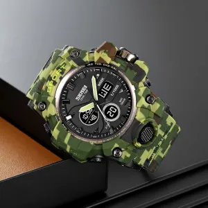 Waterproof Outdoor Stopwatch Wrist Watches for Men with LED Back Light/Alarm/Date Gosasa Digital Watch Mens Military Sports Watches bicycle groan Big Face 