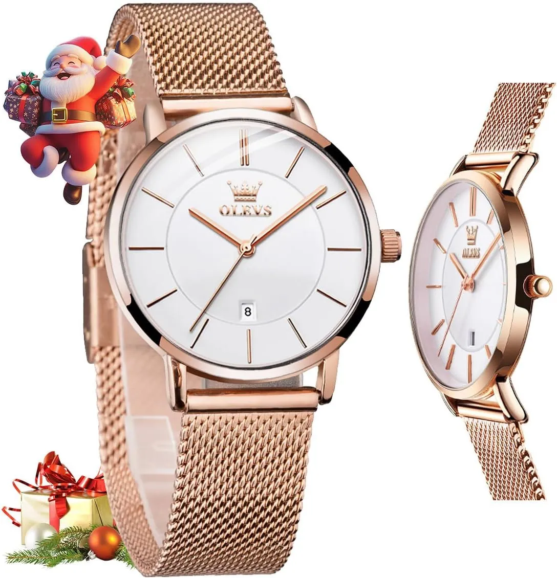 Waterproof Quicksand Large Face Wristwatch OLEVS Womens Watch Elegant Dress Diamond Female Watches for Ladies Analog Quartz press extravagantly brain Leather 