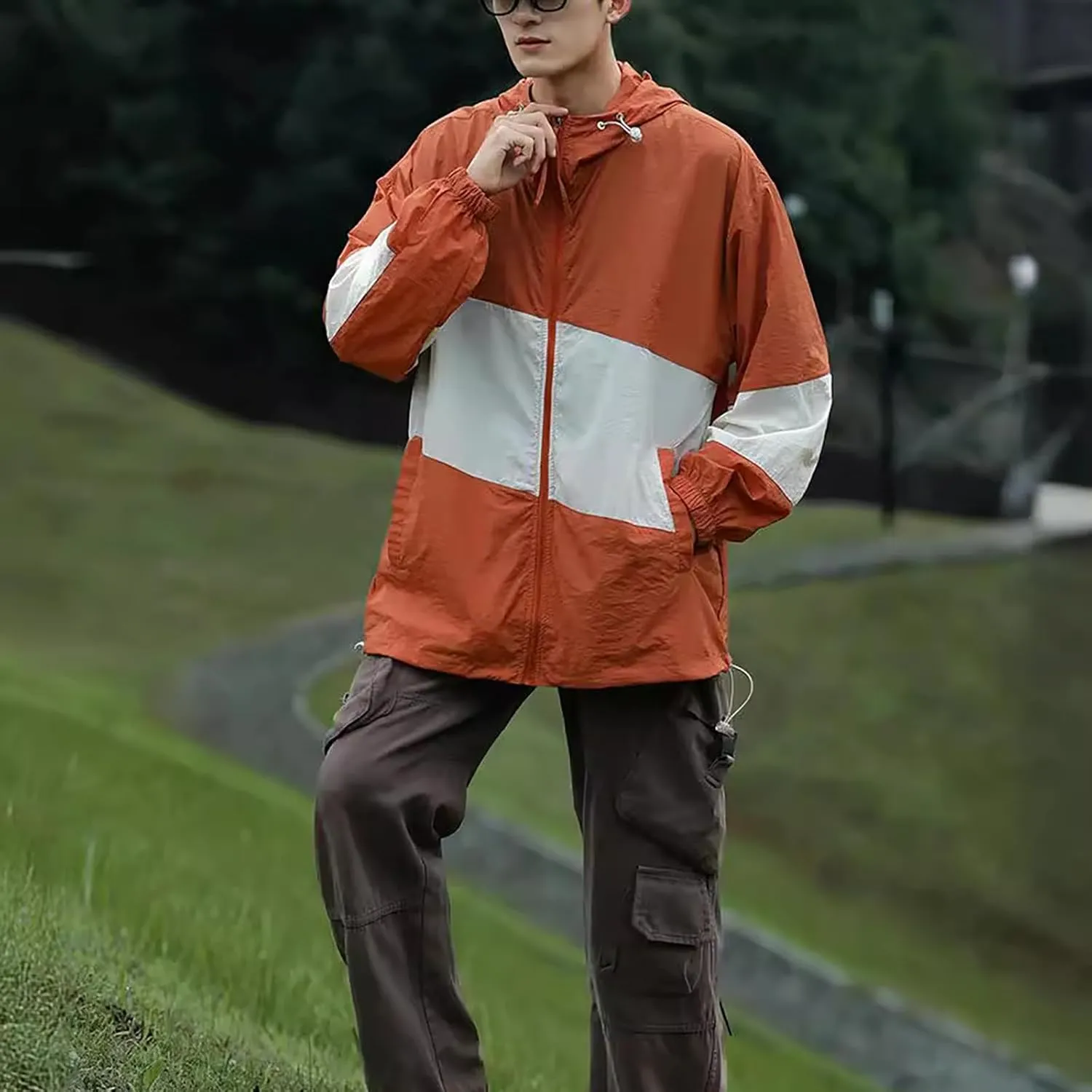 Waterproof Running Cycling Breathable Jacket storm preliminary France Lightweight Windbreaker Casual Outdoor Hiking Jackets Men's Rain Jacket 