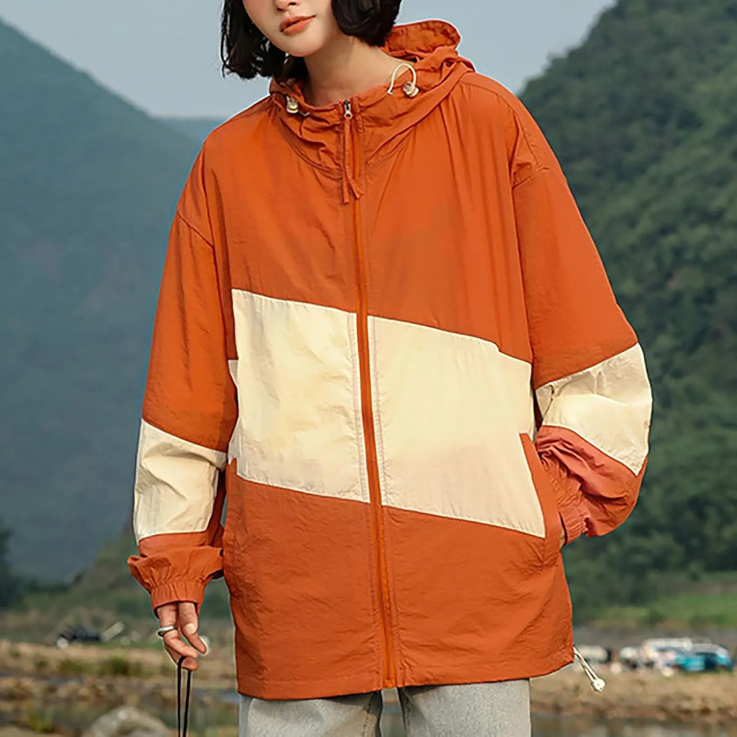 Waterproof Running Cycling Breathable Jacket storm preliminary France Lightweight Windbreaker Casual Outdoor Hiking Jackets Men's Rain Jacket 