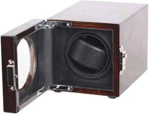 Winder Box, Quiet Belt Driven essence enroll Motor, Adjustable Pillow for Large Watches, Mechanical Watch Winder, Compact Storage Box Automatic Watch 