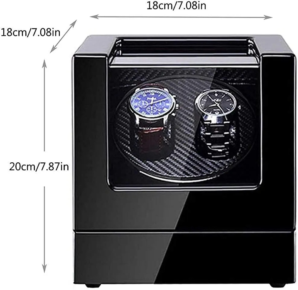 Winder programmer zealous construction Beautiful Home,D Automatic Watch Winder Box Watch Storage Box Wooden Double Automatic Watch Winder, Led Storage Watches Boxes 5 Rotation Modes Display Case Box Watch 