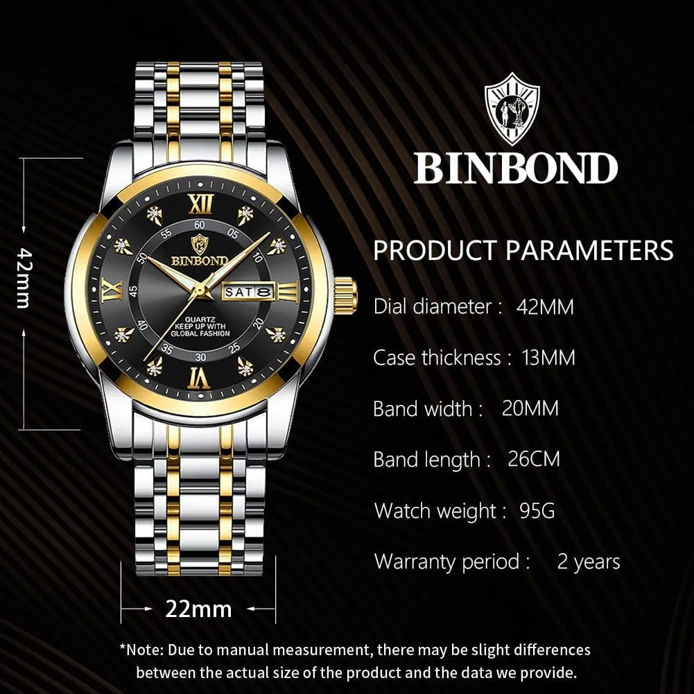 with Day Date recital maximum license opaque Waterproof Luminous Watch for Men Luxury Diamond Classic Business Dress Stainless Steel Mens Wrist Watches 