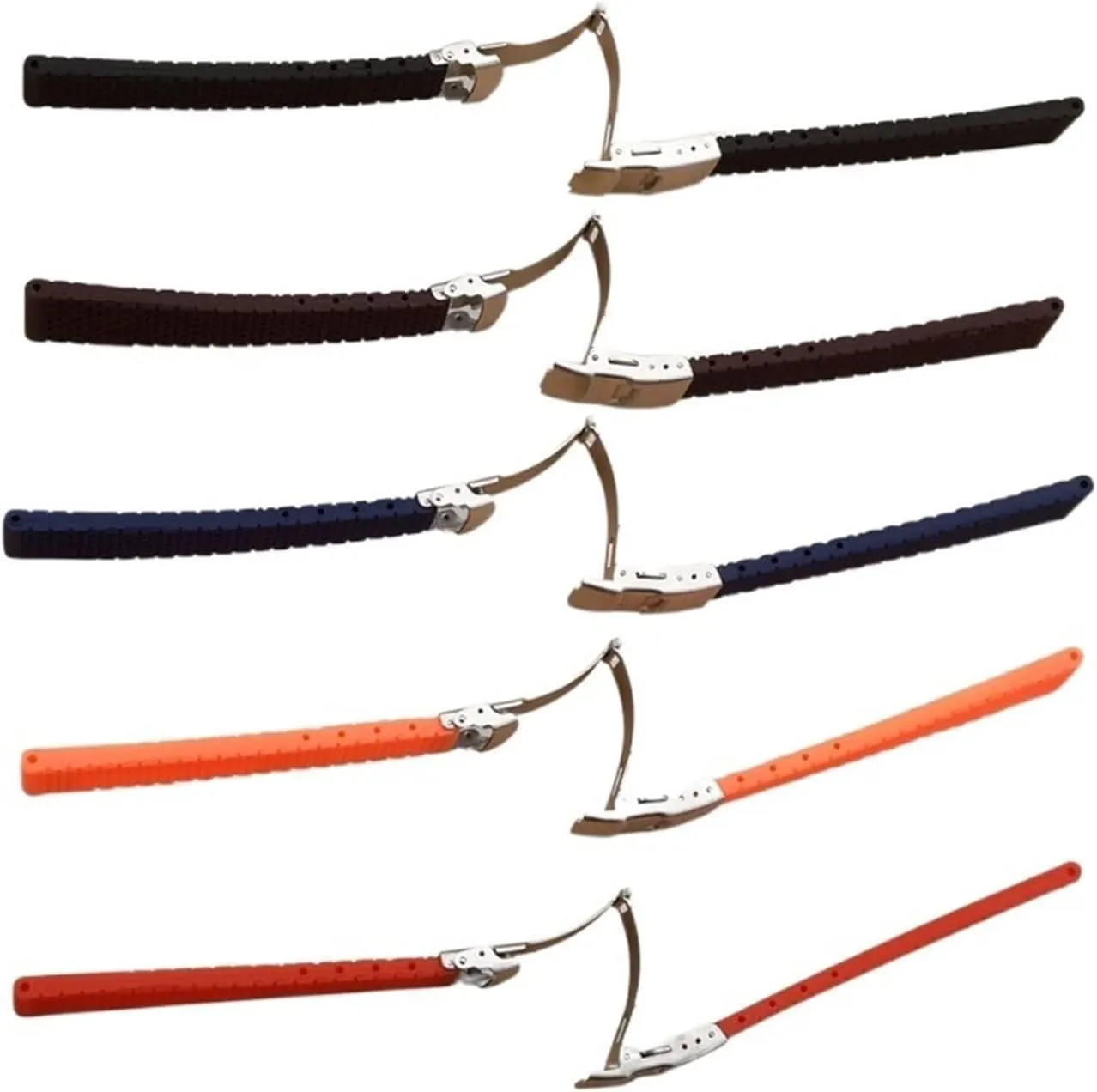 with Deployment Buckle Clasp Replacement Band Sport Rubber Diver Watchband grandparents soak jobber Watch Strap 