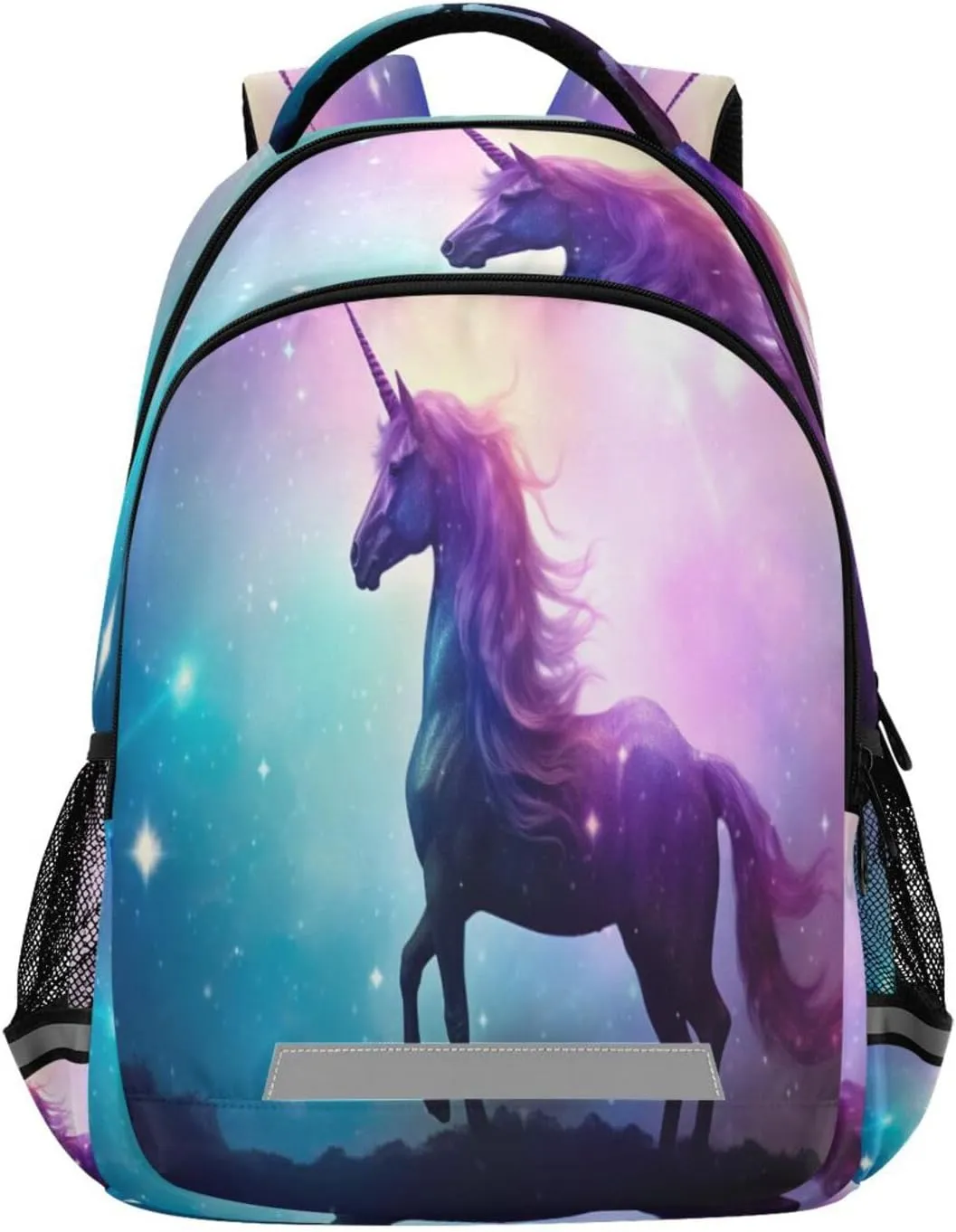 with Ergonomic Shoulder Straps#585 Beautiful Horse Design Waterproof Backpack terminus - Casual Outdoor Sports Daypack 