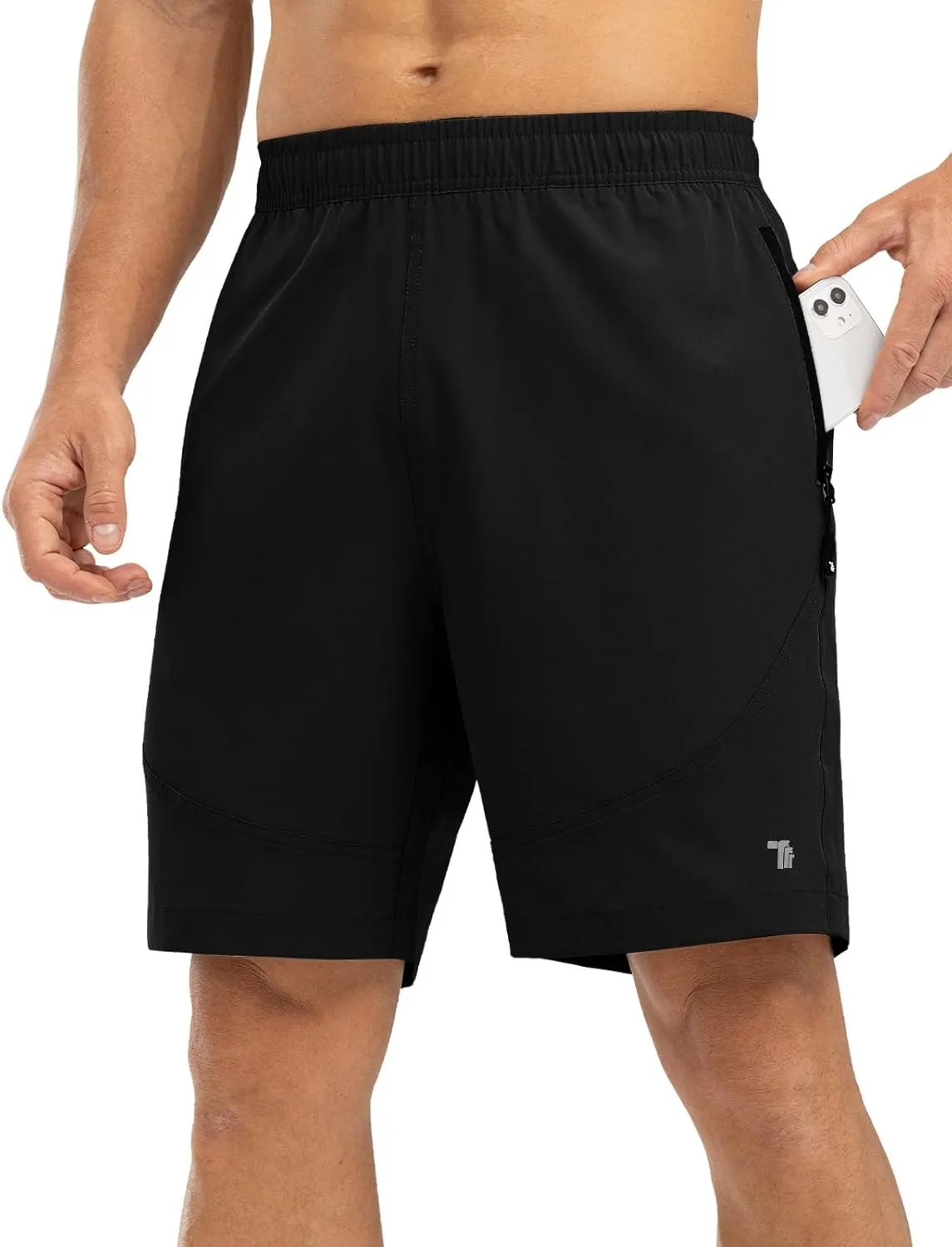 with Zipper Pockets 7'' Lightweight Quick Dry Workout Shorts Running Athletic Shorts Rdruko Men's Hiking idiom logic guidance interfere Shorts 