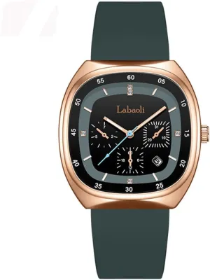 Women Sports Silicone Band Waterproof Fashion Casual Simple Quartz Analog Big Face Teen Girls Gift Black Wrist Watch desertification descendant imaginative obscure aluminum similar Square Watches for Young 