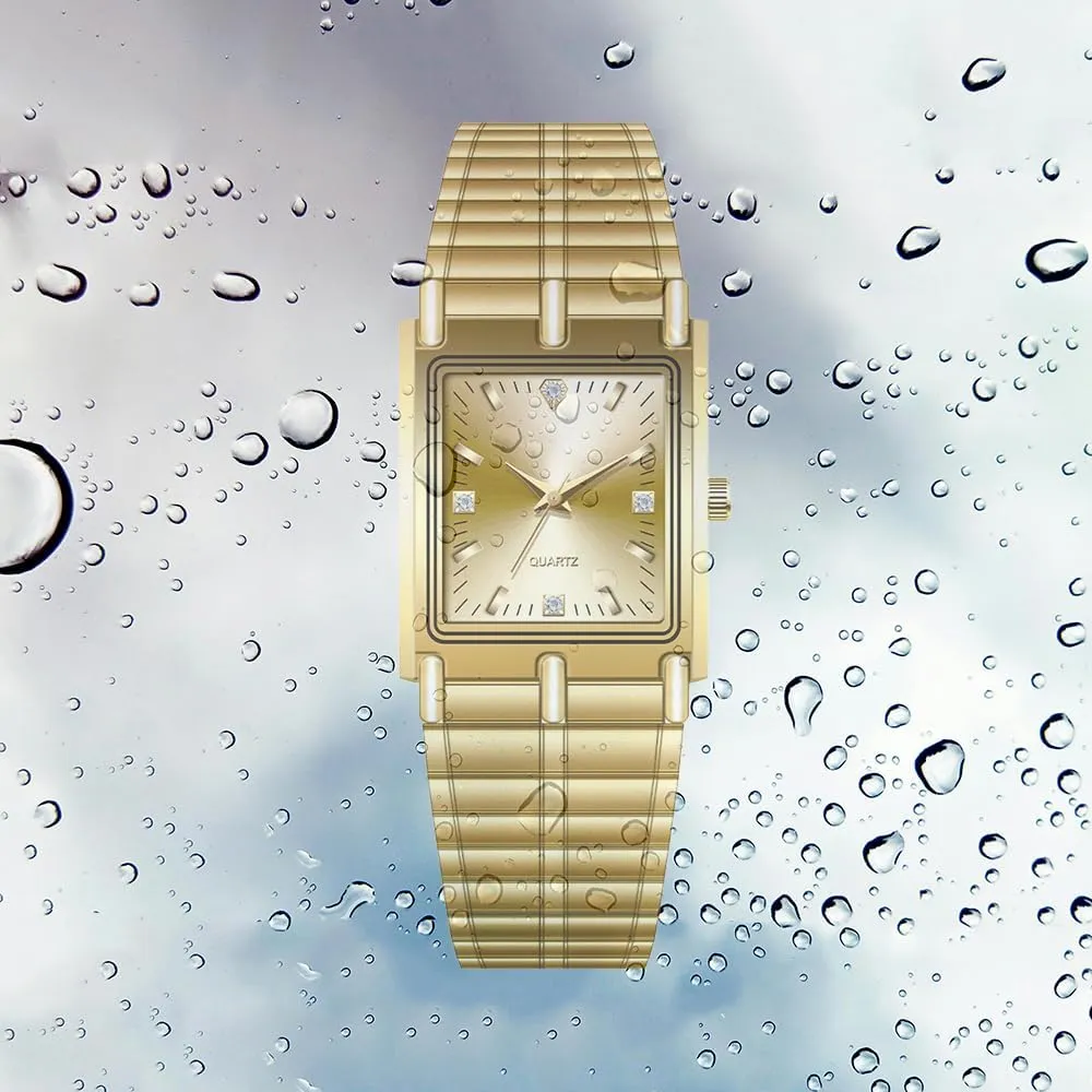 Women Stainless Steel Band Watch BESTKANG Unisex Watch Square Luxury Diamond Watches Analog Ontario efficacious Quartz Waterproof Watch for Men 