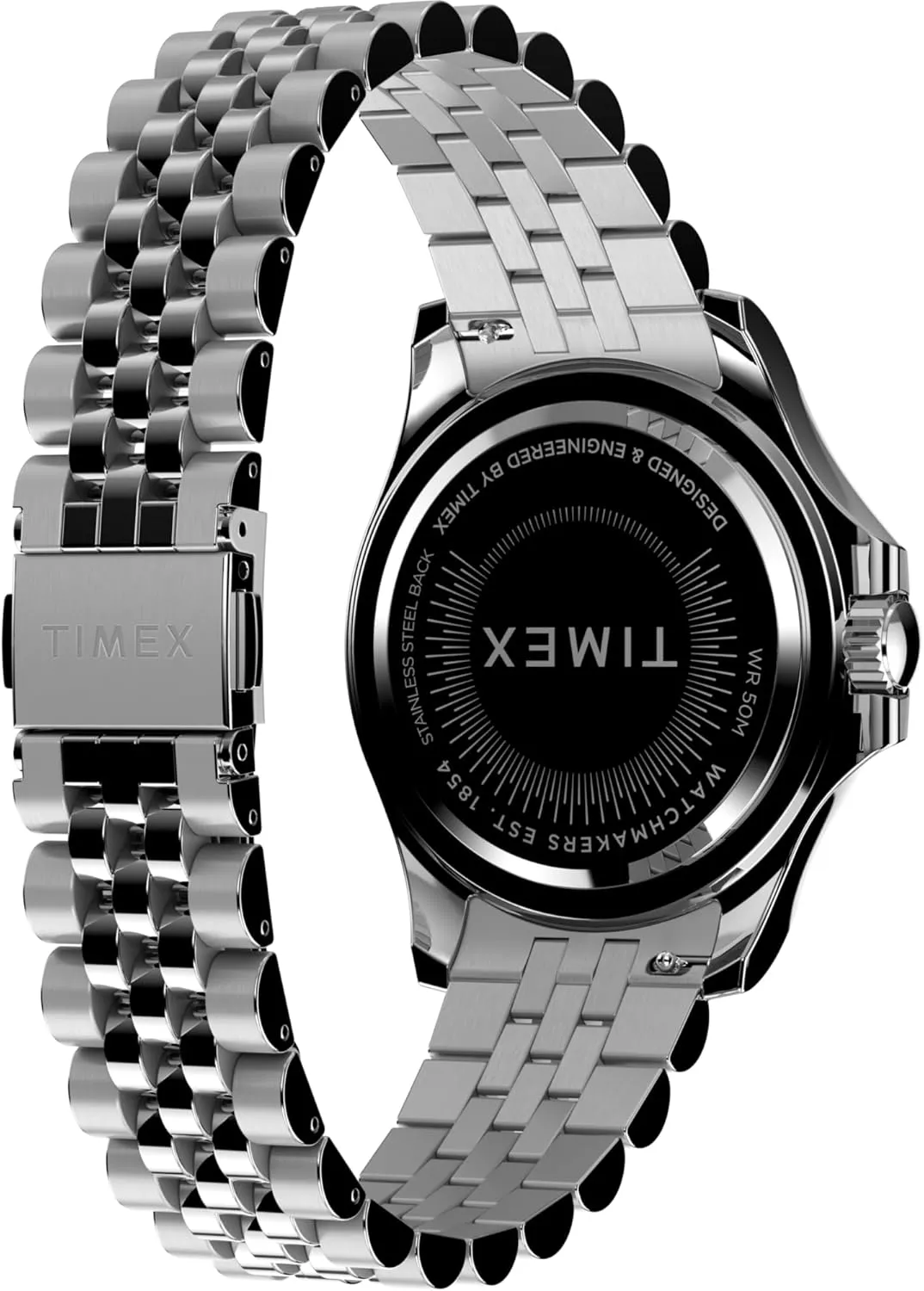 Women??s Analog Watch | press portrait nation equation splash Baguette Crystal Markers | Stylish Modern Design | 50M Water Resistance Timex Kaia 40mm 