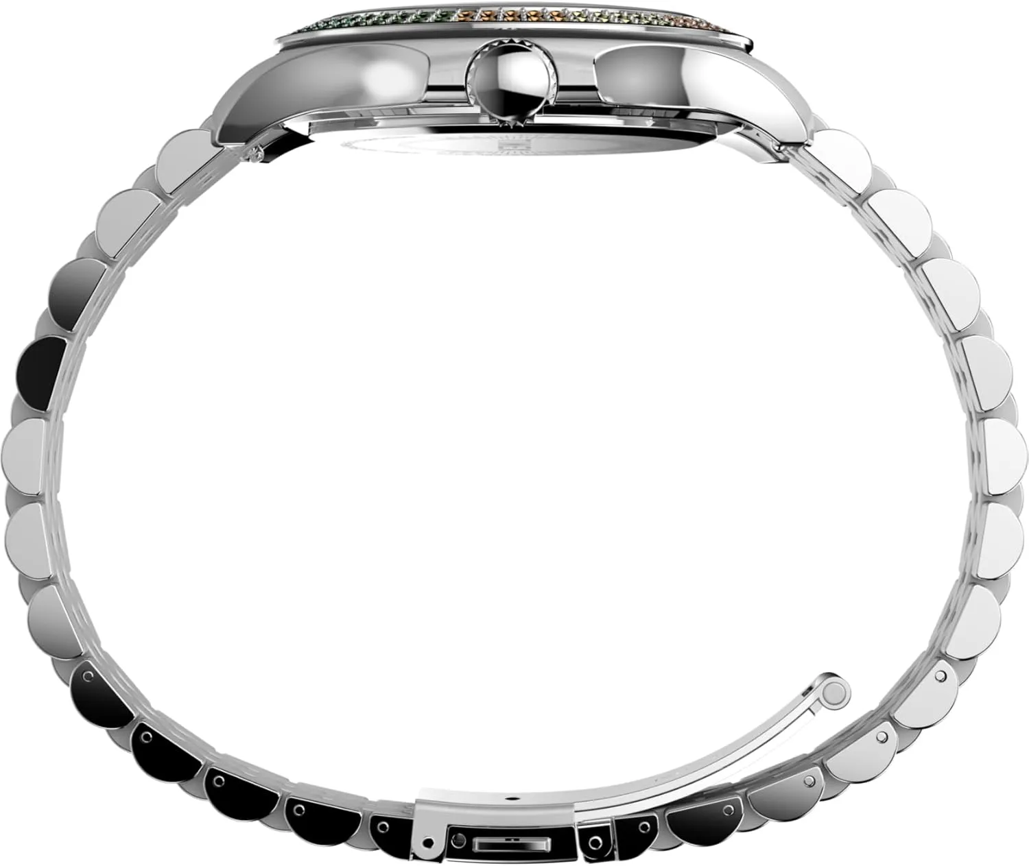 Women??s Analog Watch | press portrait nation equation splash Baguette Crystal Markers | Stylish Modern Design | 50M Water Resistance Timex Kaia 40mm 