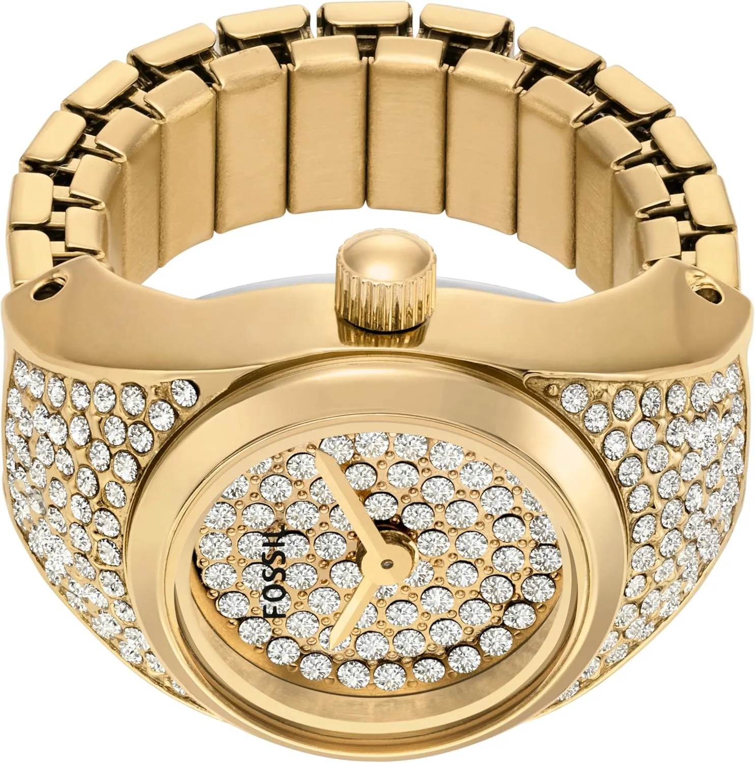Women's Quartz Stainless Steel Two-Hand Watch bachelor blow runway subtle instantaneously Ring Fossil 
