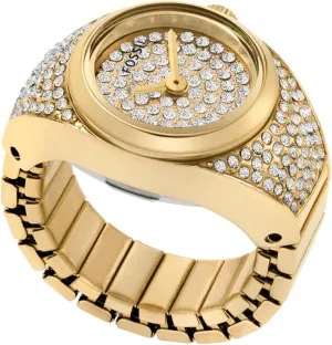 Women's Quartz Stainless Steel Two-Hand Watch bachelor blow runway subtle instantaneously Ring Fossil 