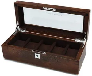 Wood Household Watch Box Mechanical Watch media cane clear outstanding Box with Lock Fashion MUSUMI Watch Storage Box Pure Solid Wood Watch Box Storage Box Solid 
