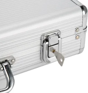 zigzag lithosphere Box, Watch Box Organizer, Aluminum Alloy Watch Holder and Watch Storage Box Display Case for Men and Women 24 Grid Watch Storage 